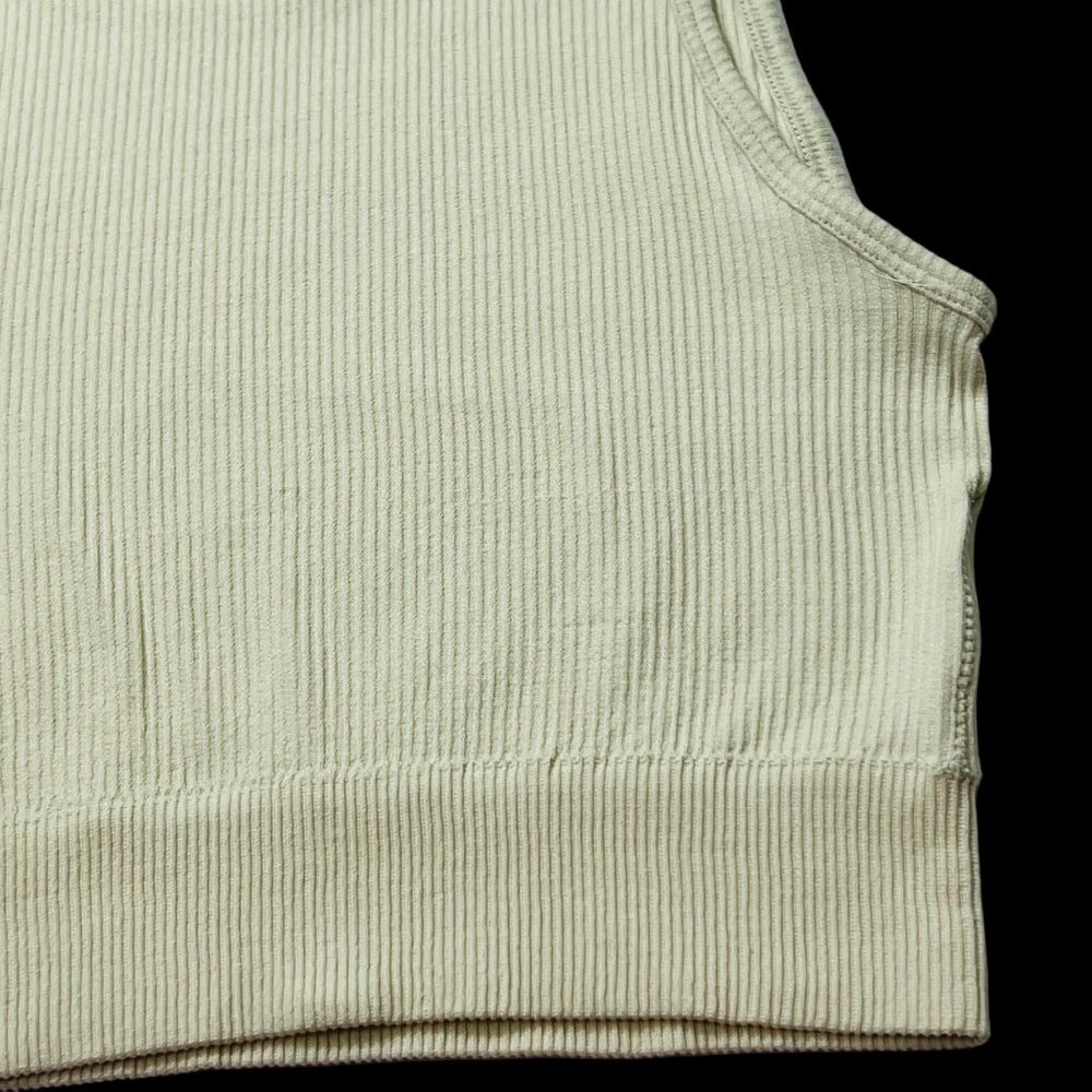 SKIMS Stretch Rib High Neck Bralette NEW Bone 2X/3X - Picture 7 of 11